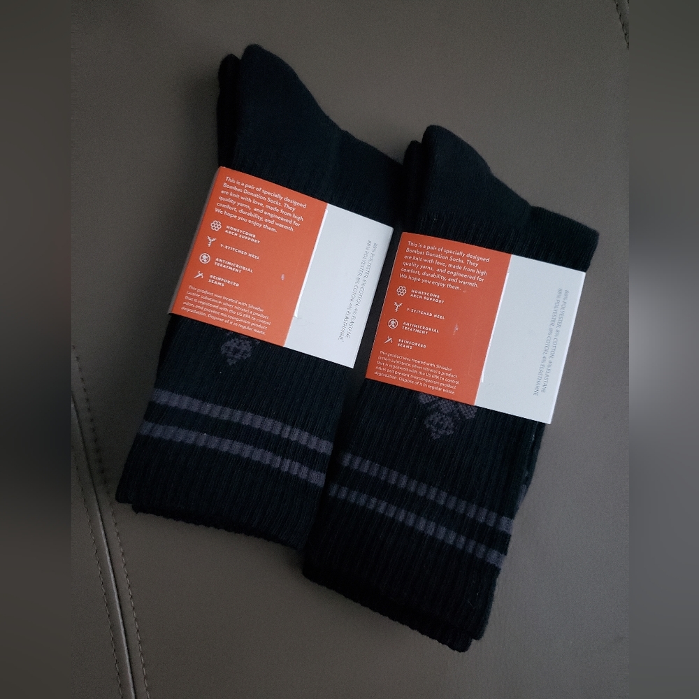 NWT Bombas Socks size M (2 pairs) - Picture 8 of 9